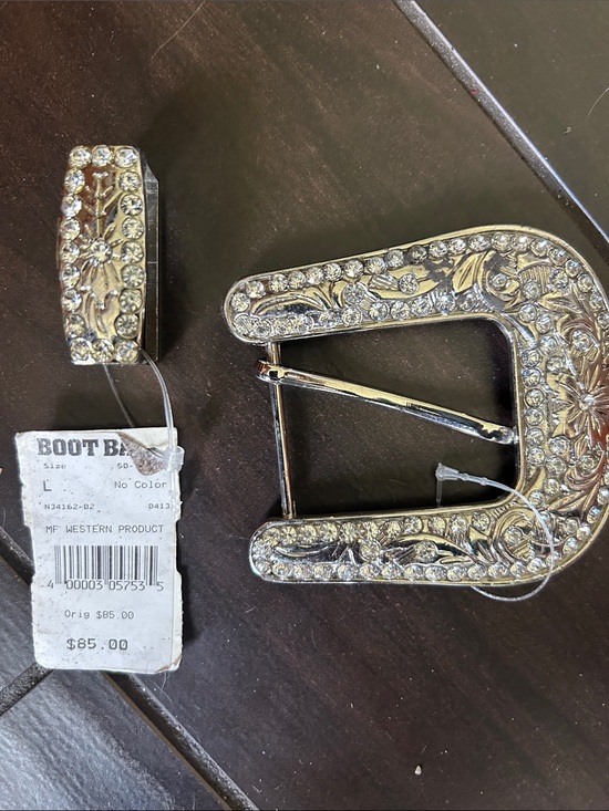 Boot Barn Accessories - Boot Barn Rhinestone Belt (Buckle Only)